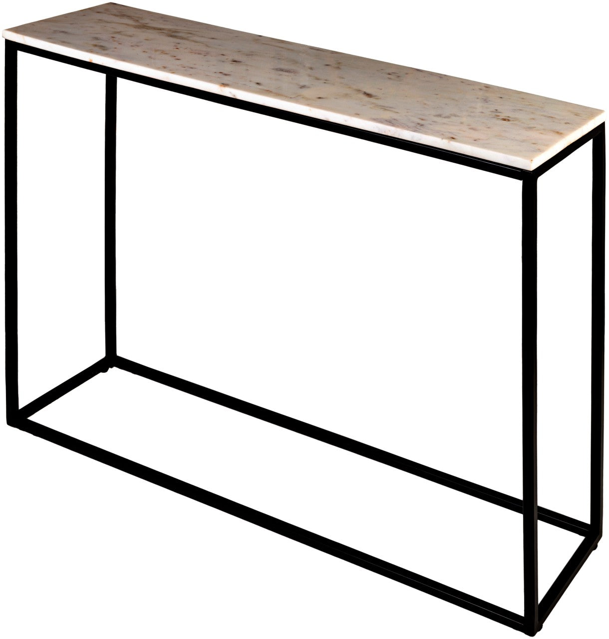 Miehikkala White Console Table